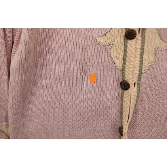 Storybook Knits Vtg. Beaded Embroidered Sweater-Size Large-Grandmacore-Y2K - Picture 13 of 13